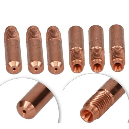 Star Tech Weld Contact Tips .023 in. For Miller M10 M15 M25 M40 M100 Hobart H9 H10 Guns, 25PK 087-299